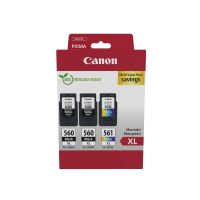 cartucho de tinta canon pg-560cl-561xl multipack alto rendimiento compatible pixma