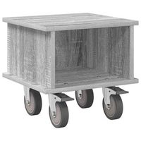 soporte de tv  mueble de salon  gabinete de tv gris sonoma 37 x 35 x 35 cm madera de ingenieria