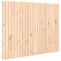cabecero cama mueble de dormitorio de cama de pared madera maciza de pino 1465 x 3 x 110 cm marron m020004722