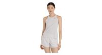 camiseta de tirantes new balance race day ultra light grey  mujer