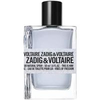 zadig  voltaire agua de colonia eau de toilette this is him vibes of freedom 50 ml para mujer