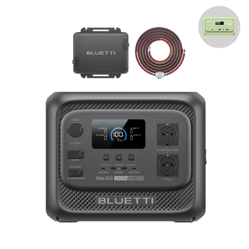 Bluetti Elite 300 Estación Energía Portátil Con Cargador 1 (separado), Batería Lfp 3014,4wh Para Camping Y Autocaravanas