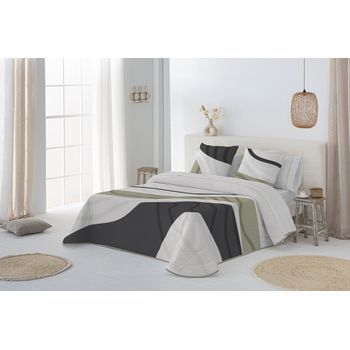 Colcha Bouti Modelo Onix Jvr 235x270 Para Cama 135 Cm.