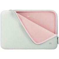 mobilis skin funda grisrosa para portatil14-16