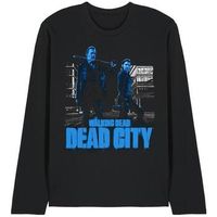 the walking dead camiseta manga larga dead city para mujer