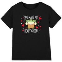 disney tops y camisetas you make my heart para nino