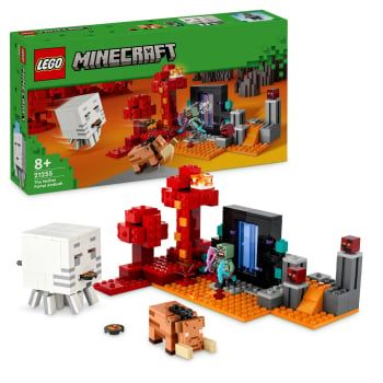 LEGO Minecraft La Emboscada en el Portal del Nether +8 años - 21255