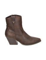 botines cowboy de tacon skydiva flow marrones para mujer 38