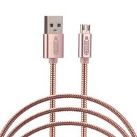 metalic micro android cable rose gold