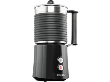 Espumador de leche - KOENIC KMF 5212, 650W, 400 ml, Negro