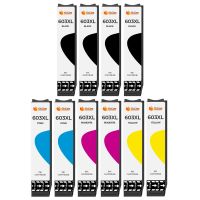 pccom essential epson 603xl cartucho tinta compatible negrocianmagentaamarillo pack 10