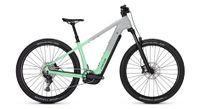 bicicleta electrica de montana focus jarifa   6 8 shimano cues 9v 600wh 29   gris verde 2026 semirrigida