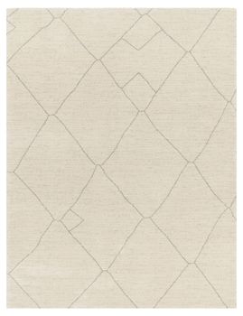 Alfombra moderna Heal crema 120x170 cm