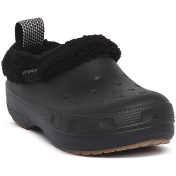 Crocs Pantuflas BLK LINED SHOTY para hombre