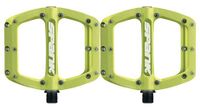 pedales planos spank spoon reboot verde