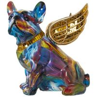 figura perro multicolor