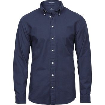Tee Jays Camisa manga larga Perfect para hombre