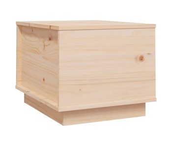 Mesa de café - mesa de centro de madera maciza de pino 40x50x35 cm