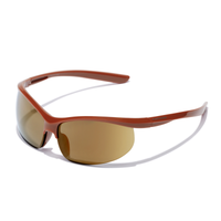 gafas de sol hawkers radiante - dark red beige
