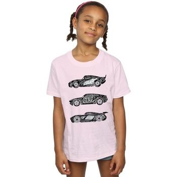 Disney Camiseta Cars para niña