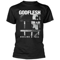 godflesh camiseta decline fall para mujer