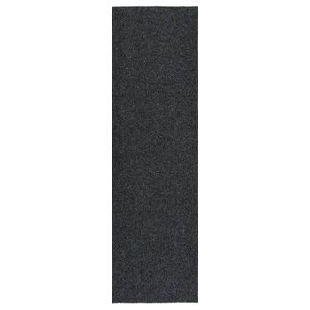 Alfombra De Pasillo Atrapa Suciedad 100x350 Cm Gris Antracita Vidaxl