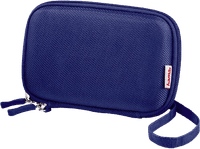 funda disco duro - hama 095546pc 25 hdd universal material eva repelente al agua azul