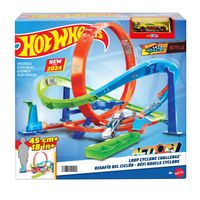 hot wheels action ciclon looping extremo pista coches de juguete 4 anos