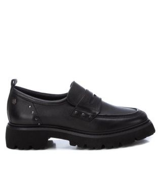 Carmela para mujer. 16187301-NEGRO Mocasines de Piel 161873 negro (40), 1 a 3cm, Ninguno, Casual, Clásico