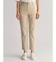 gant para mujer 4150261 pantalon chinos slim fit beige 38 casual algodon