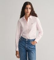 gant para mujer 4300141 camisa oxford slim fit elastica rosa 34 algodon clasico manga larga