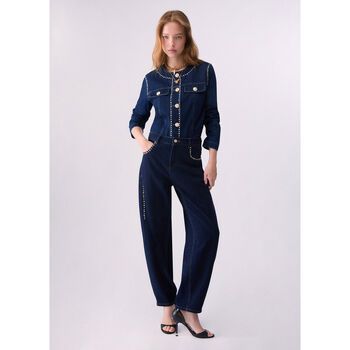 Liu Jo Jeans Jeans de cintura alta con strass para mujer