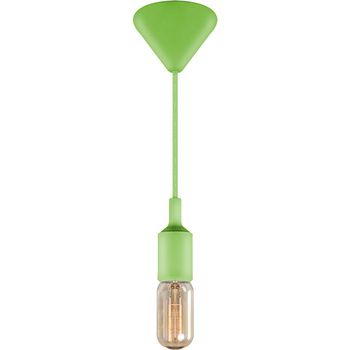 Colgante colibri 1xe27 al.reg.xd.7cm verde