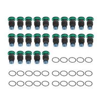 interruptor de cabeza de hongo verde ip65 restablecimiento auto