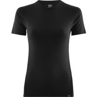 fohn womens merino short sleeve base layer m200 black