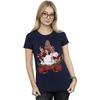 disney camiseta christmas carols para mujer