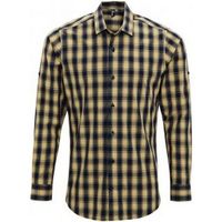 premier camisa manga larga mulligan para hombre