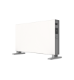 Aigostar Ember - Convector Eléctrico, 2000W, Silencioso, Control Táctil + Mando a Distancia, Calefactor Convector 3 Niveles de Potencia, Modo ECO, Termostato Regulable, 5-50℃, Temporizador 24H