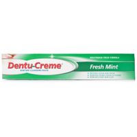 dentu-creme denture cleansing paste fresh mint