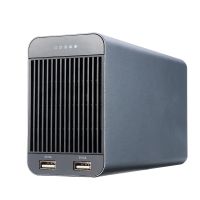 adaptador de fuente de alimentacion inteligente isdt sp2417 battgo 400w 17a con indicador de luz led y salida dual de ca
