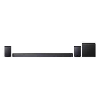 Barra de sonido Samsung HW-Q930H 9.1.4 canales 42W inalámbrica Dolby Atmos negra