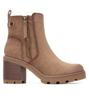 refresh para mujer 17303102-beige botines 173031 beige 39 3 a 5cm cremallera casual