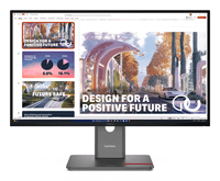 lenovo thinkvision p27qd-40 monitor thinkvision 27 led ips wide quad hd hdmi