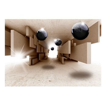Papel Pintado 3d - Underground Racing (350x245 Cm)