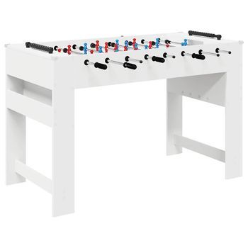 Mesa De Futbolín 125 X 60,5 X 80 Cm Madera De Ingeniería Vidaxl