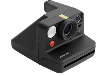 Cámara instantánea - Polaroid Now+ Generación 3, Bluetooth, Batería recargable, Flash Preciso, Negro