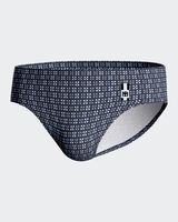 slip de bano con micromotivo geometrico