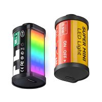 ttartisan mini luz led magnetica rgb luz de relleno cri 95 vlog fotografia transmision en vivo montaje frio 3000k4500k