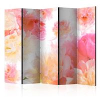 biombo - pastel peonies ii 225x172 cm