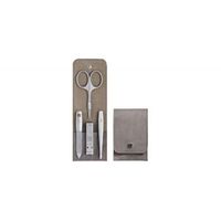 zwilling estuche de bolsillo de piel 4 piezas